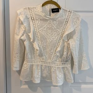 NWOT Kooples lace top